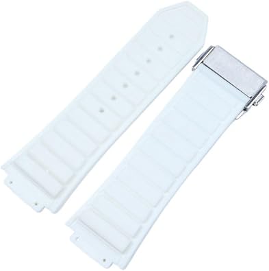 Watch Strap For HUBLOT Big Bang Watches Black Rubber Watchband
