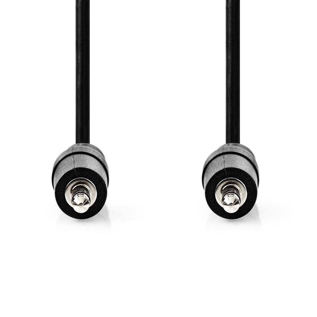 Nedis 3.5mm to 3.5mm Stereo Audio Cable Jack Auxiliary Audio Cable for Headphones Stereo Speaker, Black, 5m - Image 3