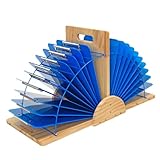 Really Good Stuff Wood and Wire Clipboard Stand (Double Stand)