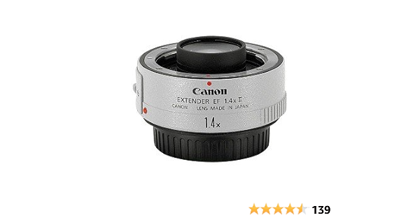 Canon EF 1.4X II Extender Telephoto Accessory