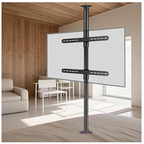 Cadre tournant 360 degrés pour support TV mural compatible TV plat et incurvé 32-75"