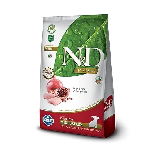 Ração Farmina N&D Prime Frango e Romã Cães Filhotes Raças Pequenas - 800g