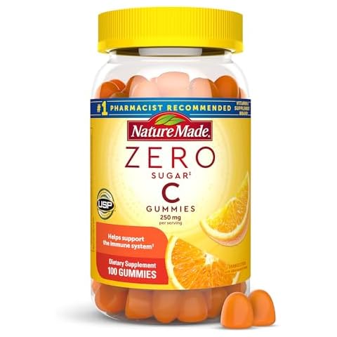 Nature Made Zero Sugar Vitamin C Gummies Cover