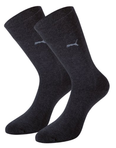 Preisvergleich Produktbild Puma Herren klassische Sportsocken 2er Pack, 201 - Anthracite, 39-42, 222145001