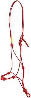 Downunder Horsemanship Rope Halter (Red, Average)