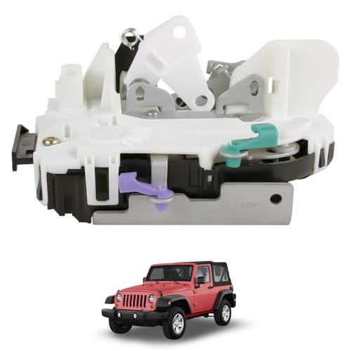 Image of Power Lock Tailgate Door Latch Actuator 4589584AG Replacement Fit for 2007-2017 Jeep Wrangler 2018 Jeep Wrangler JK 3.6L 3.8L 4589584AA 4589584AB 4589584AC 4589584AD 4589584AE 4589584AF