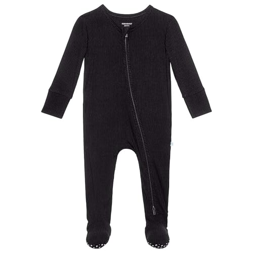 Image of Posh Peanut Baby Boy Sleepers - Viscose from Bamboo Baby Pajamas - 2 Way Zipper Sleepers & Footie Pajamas with Designer Grips