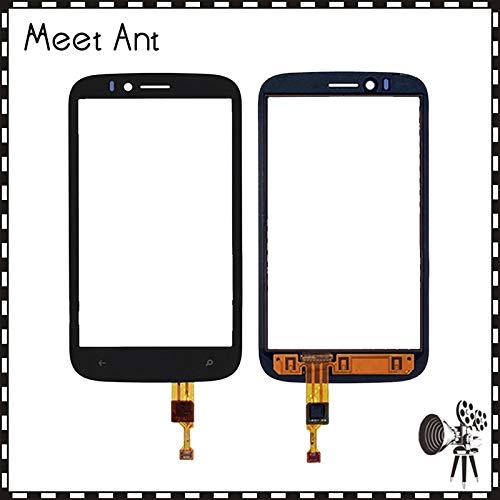 Lysee Mobile Phone Touch Panel - 10Pcs/lot 4.3' For Nokia Lumia 822 N822 Touch Screen Digitizer Sensor Outer Glass Lens Panel Black+Tracking Code - (Color: Black)