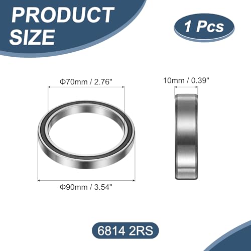 Rodamientos 6814 2RS para mantenimiento de electrodomésticos 2