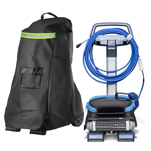 VRTYVEYBB Cubierta limpiadora de piscinas Dolphin Robotic 420D - 420D Oxford, ventilada y protectora, se adapta a cajas robóticas de limpieza de piscinas residenciales