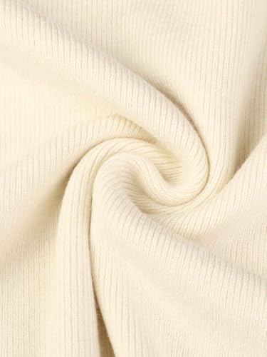 Image of Agnes Orinda Plus Size Sweater for Women Long Sleeve Crewneck Shirts 2024 Fall Knit Casual Basic Tee Tops