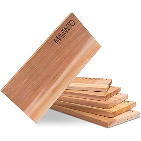 MAVANTO® XXL Madera Cedro para Barbacoa Cover