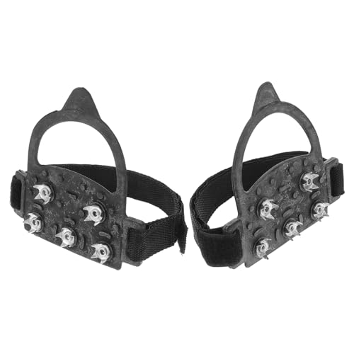 VANZACK - Ice Grippers for Shoes and Boots Tooth Traction Cleats for Easy Attachment for All Footwear Optimal Grip for Walking