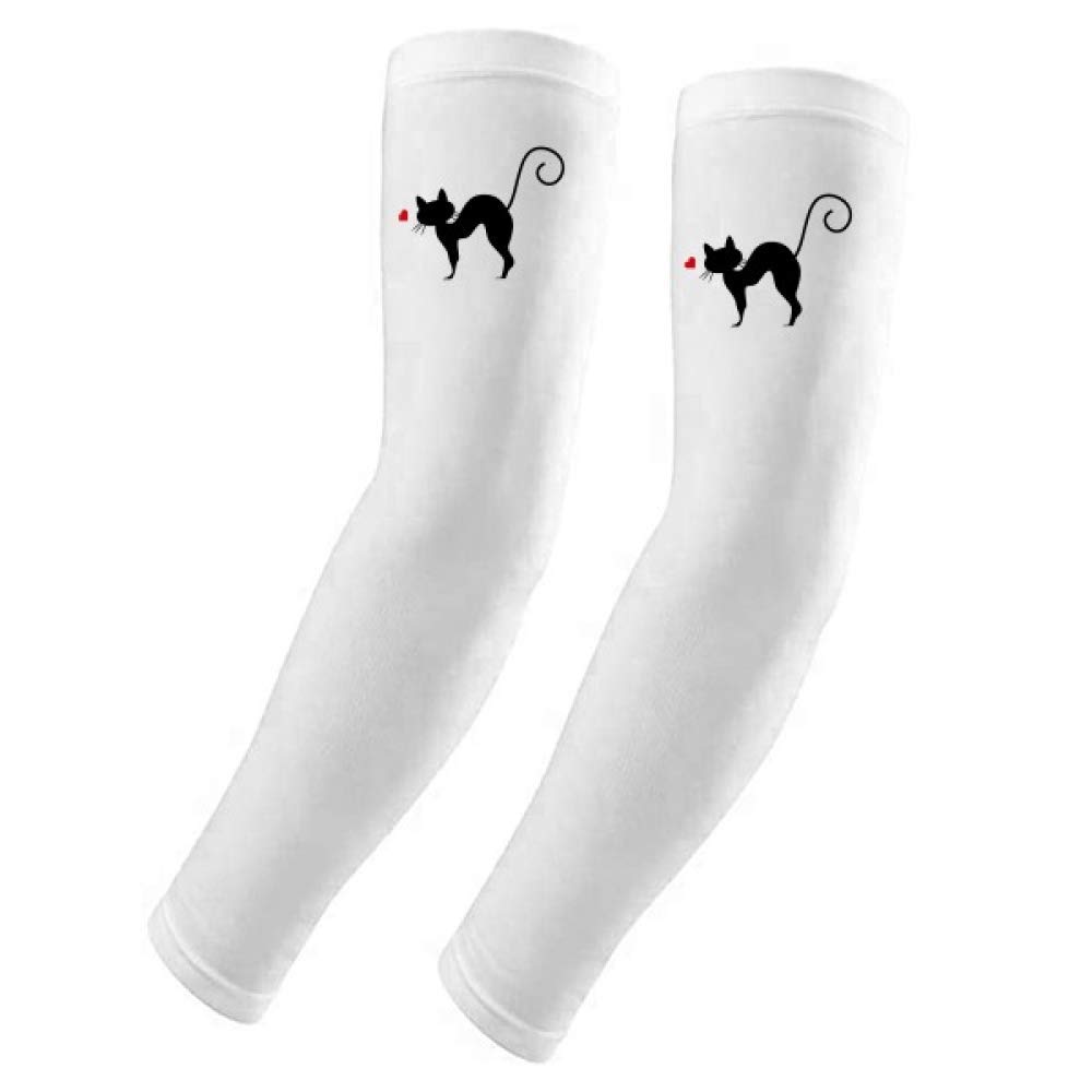 Guante con forma de corazón y silueta de gato para protección solar UV de DIYthinker 5