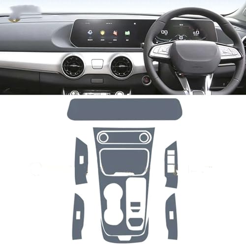 Film PPF Forthing T5 EVO évite rayures console gouvernail droit