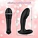 Silicone Plug Anal Vibradorador Hombre Juguetes Sexuales, Plug Anales Consoladores.. para Hombre, Vibrador Anal Juguetes Eróticos para Pareja Sexuales con 7 Modos Giratorios y 7 Modos Vibratorios