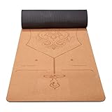 Premium TPE yogamat - 8 mm dikke antislip anti-scheur fitnessmat for hot yoga, pilates en stretching thuisgymtraining