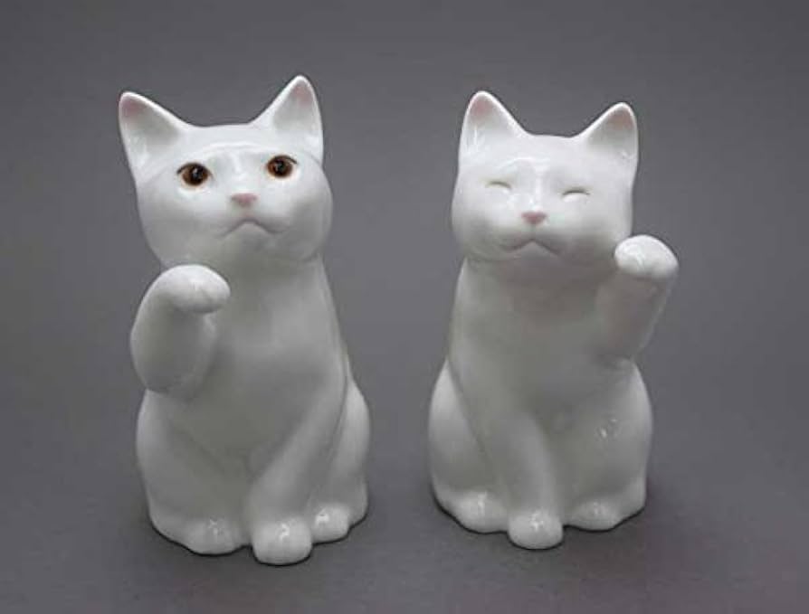 Amazon.co.jp: ノリタケ 置物 招き猫(小) ペアセット : ホーム＆キッチン