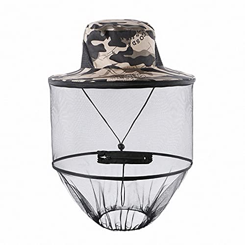 Sombrero mosquitera para pesca y senderismo con malla desmontable Style4