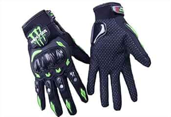 【つかさ着用】　BIO monster 手袋 モンスター エナジー バイクグローブ 手袋 バイク用 自転車 春