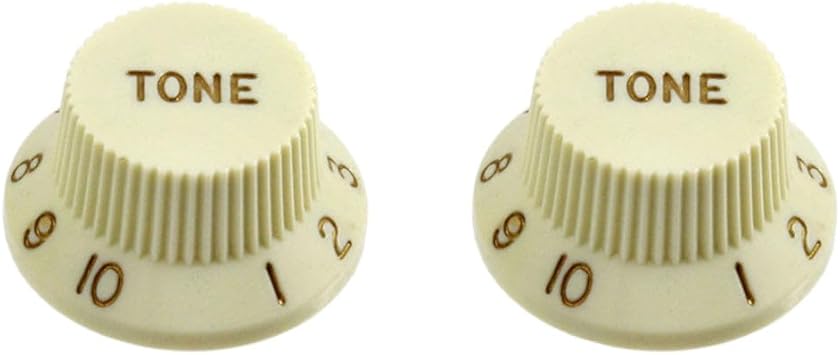 Allparts 2 Tone Knobs Mint Green for Strat US Split Shaft Pot PK-0153-024