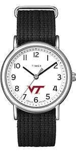 Timex Unisex Weekender 38mm Virginia Tech Hokies