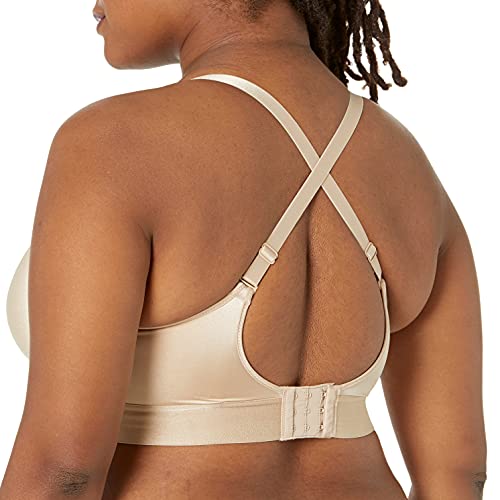 Bali One Smooth U Underwire Bra, Full-Coverage Bra, Smoothing T-Shirt Bra, Max Support Underwire With Bounce Control, Taupe, 38C #TOP2