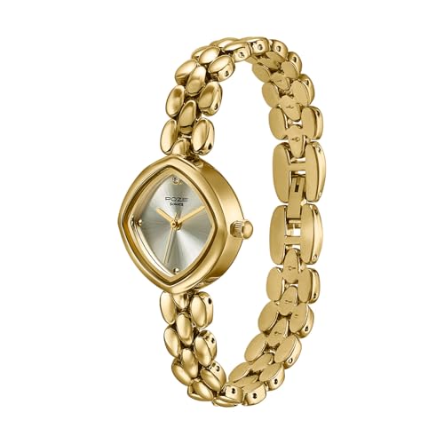 Image of Sonata Poze 9 with Quartz Analog with SS Solid Link Strap Watch for Women