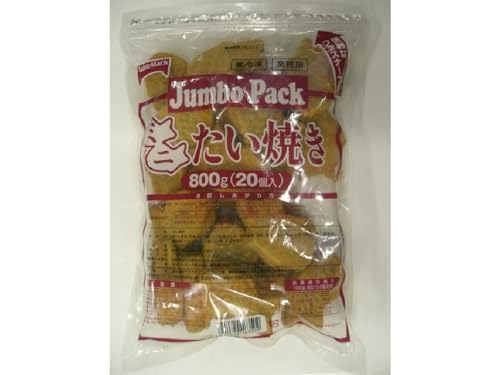 [冷凍] テーブルマーク 業務用 ジャンボパック ミニたい焼き (40g×20個)×2袋の商品画像（Amazon）
