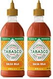 Tabasco Salsa Roja sabor suave 256 ml (Paquete de 2)