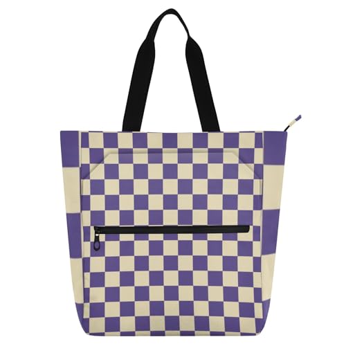 Bolsa de mano para libros impermeable con cremallera, almacenamiento seguro para el diario