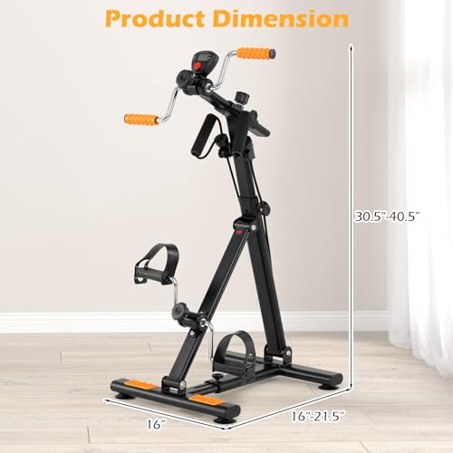 GYMAX 4-in-1 Pedal Exerciser