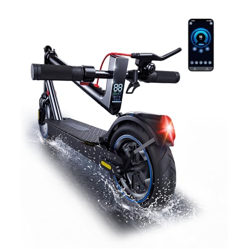 Image of Electric Scooters - Electric Scooter for Adults, 500W /1500W Motor, 18 /21 /25 Max MPH, 21 /28 Miles Range, APP Control, Cruise Control, Lightweight Foldable E-Scooter