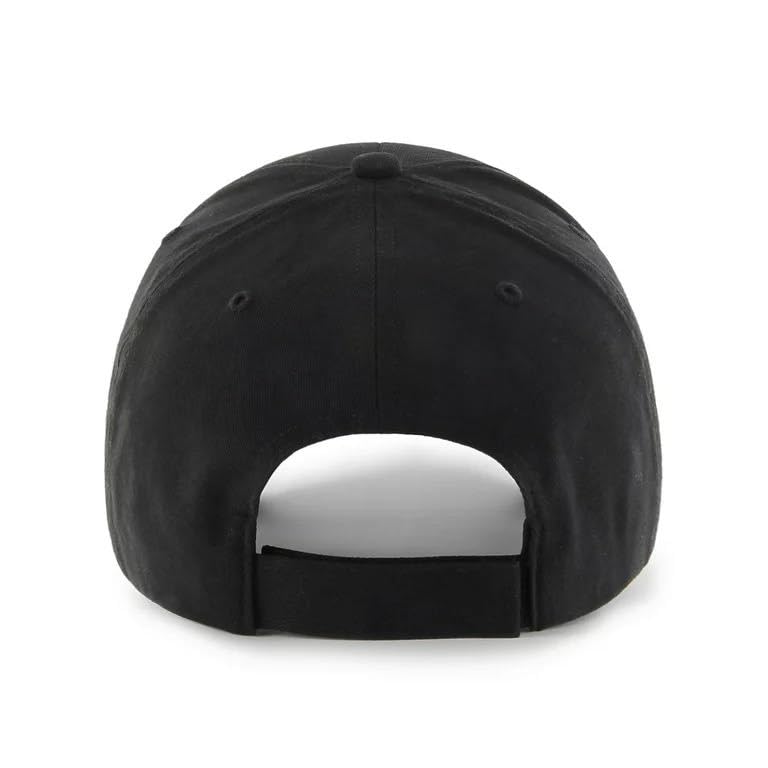 Gorra clásica negra con logo bordado ajustable para niños miniatura 2