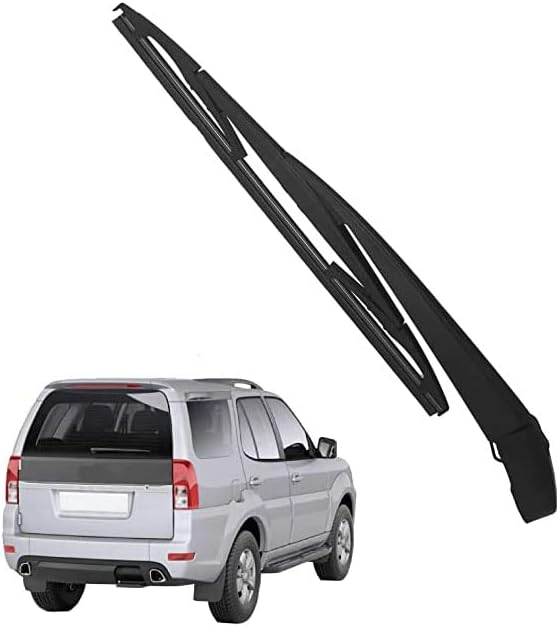 Kylo Rear Windshield Wiper Arm and Blade set Kit | Dicky/Diggi Arm and Blade Set | Back Wiper Kit - Replacement for Safari Storme (2012-2020)