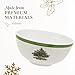 Spode Christmas Tree 6-Inch Melamine Bowls - Set of 4 Festive Bowls for Soup, Dessert & Holiday Dishes - Durable, Dishwasher Safe - Versatile Tableware for Indoor & Outdoor Christmas Gatherings