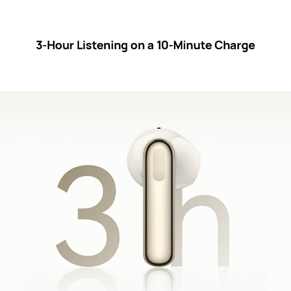 HUAWEI FreeBuds SE 3, Earbuds, 42 ore di lunga durata, leggera e compatta, ricarica rapida 10 minuti, connessione semplice, connessioni Bluetooth 5.4, IP54, beige