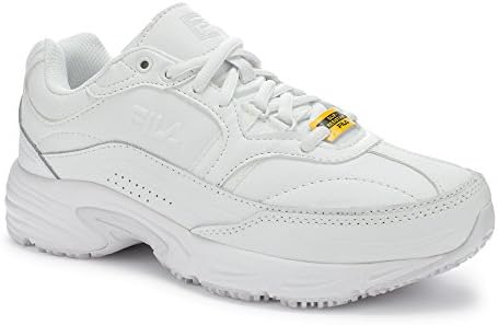 Fila Women's Memory Workshift Training Shoe,White/White/White,5 W US - 1