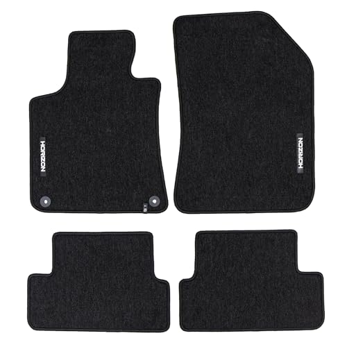 FROGUM Horizon Tapis Auto Velour Moquette pour Peugeot 308 II 2013-2021| Inodores | avec Fixations | Pratiques et élégants