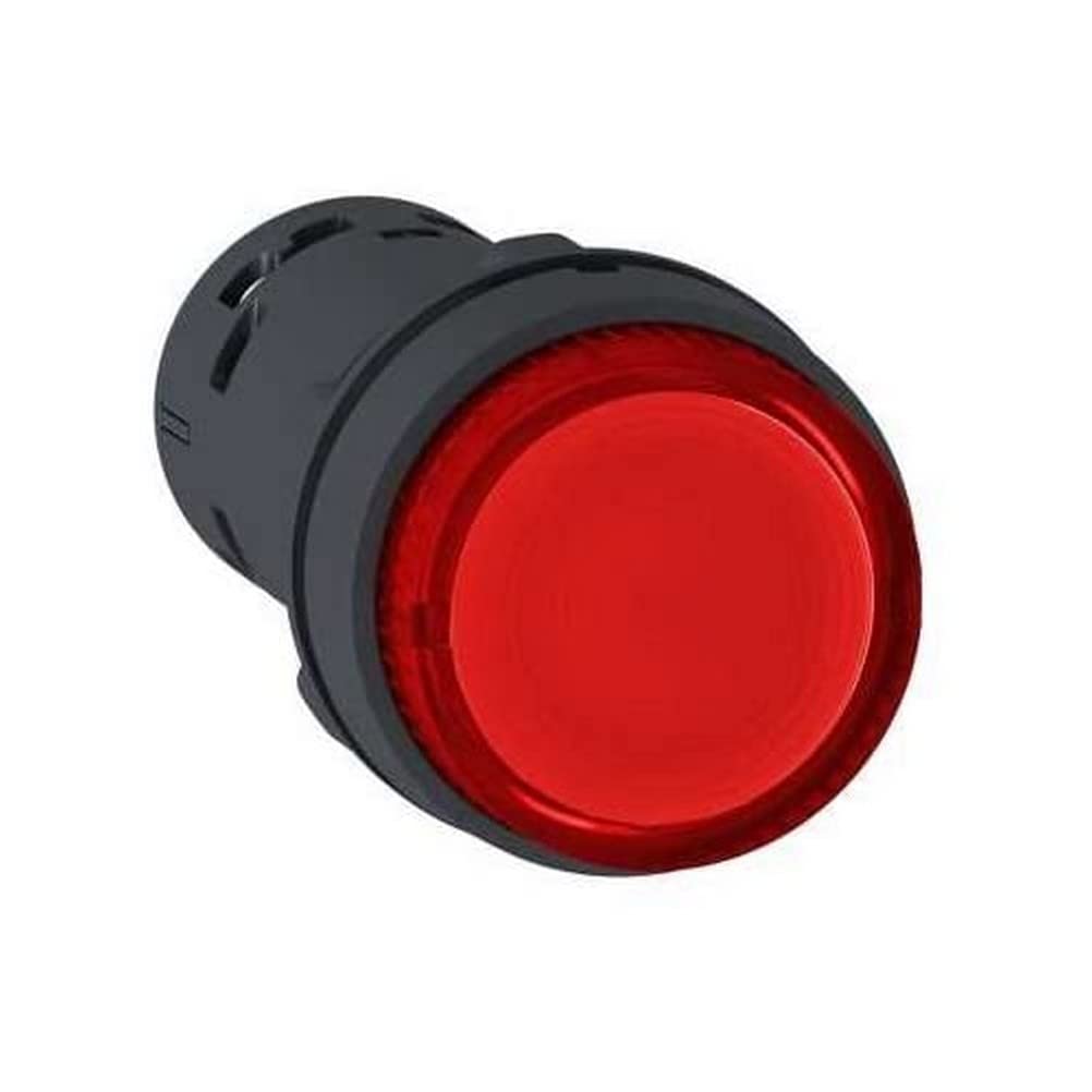 Bouton LED rouge impuls 110V pour l'éclairage de signalisation d'atelier