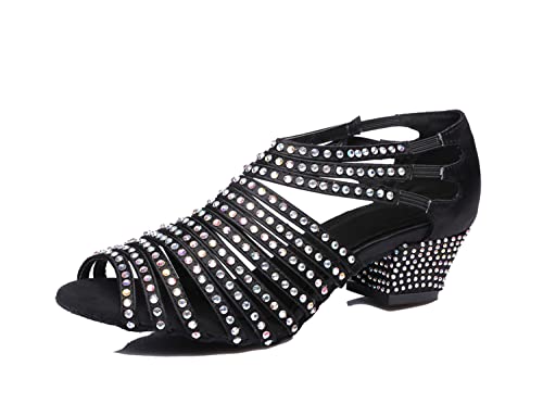 Chaussures de danse femme bout ouvert contre la transpiration en été