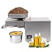 Produktbild YUEWO Küche Nuss Samen Leinsamen Öl Presser Automatische Ölpresse Ölpresse Extractor Edelstahl für Flachs Erdnuss Hanf Perilla Kürbiskern Sonnenblume Raps Sesam Handelsqualität