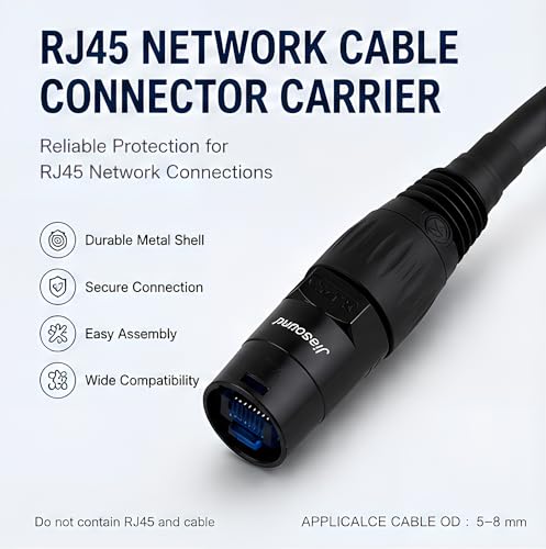 Conector Toronce RJ45 Ethercon Cable Mount NE8MX 10 Pack miniatura 2