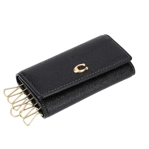 [コーチ] キー ケース Crossgrain 6 Ring Key Case CH799 B4/BK B4/Black [並行輸入品]