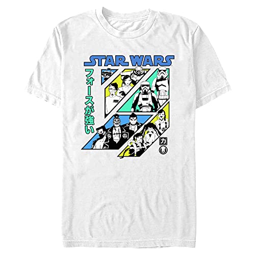 T-shirt Star Wars Grille de Puissance en coton pour homme fan de la saga