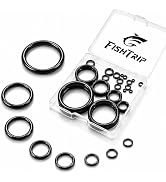FishTrip Fishing Rod Repair Kit Ceramic Guide Rings for Rod Eyelets