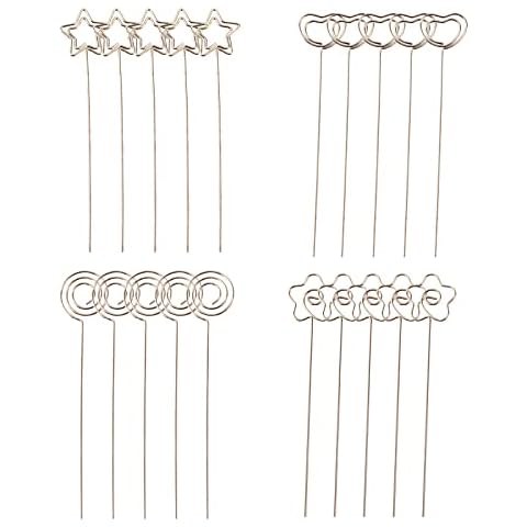 Soporte para notas de metal con clips de 20 piezas Cover