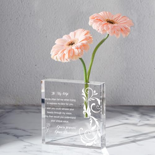 50th Wedding Anniversary Crystal Clock Gifts for Couple Parents, 50 Year Anniversary Wedding Gifts Quartz Clock Gifts for Husband Wife, 50th Wedding Anniversary Decorations