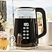 Veken Electric Tea Kettle, BPA Free, 1.7 Liter/ 1500W, Digital Display Temperature Control, Keep Warmer, Hot Water Boiler Heater Pot, Automatic Shut Off, Boil Dry Protection, Glass Boiling Teapot