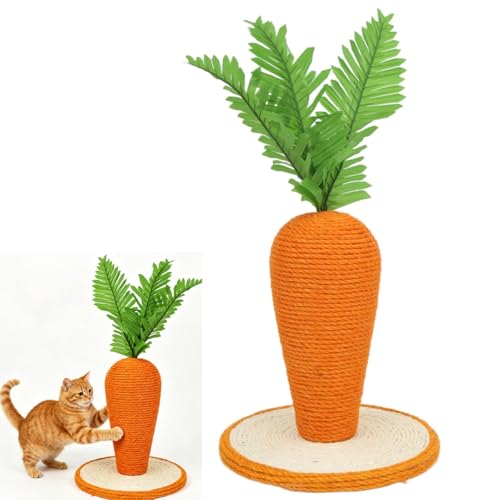 Rascador para Gatos Beufee con diseño de zanahoria miniatura 1
